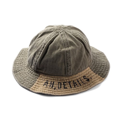 Retrodandy Vintage Bucket Hat - 橄欖 Olive