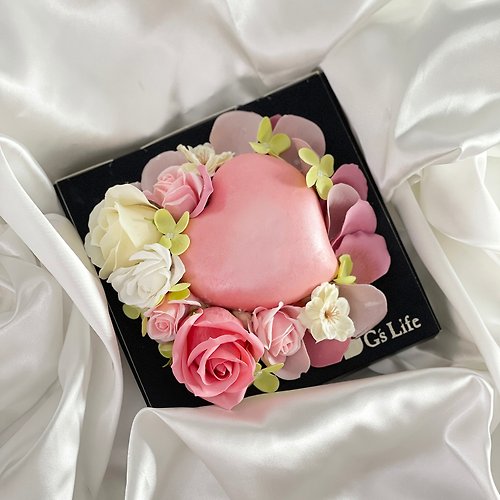 G's life 居事生活 浪漫滿心─粉紅蛋糕香皂禮盒