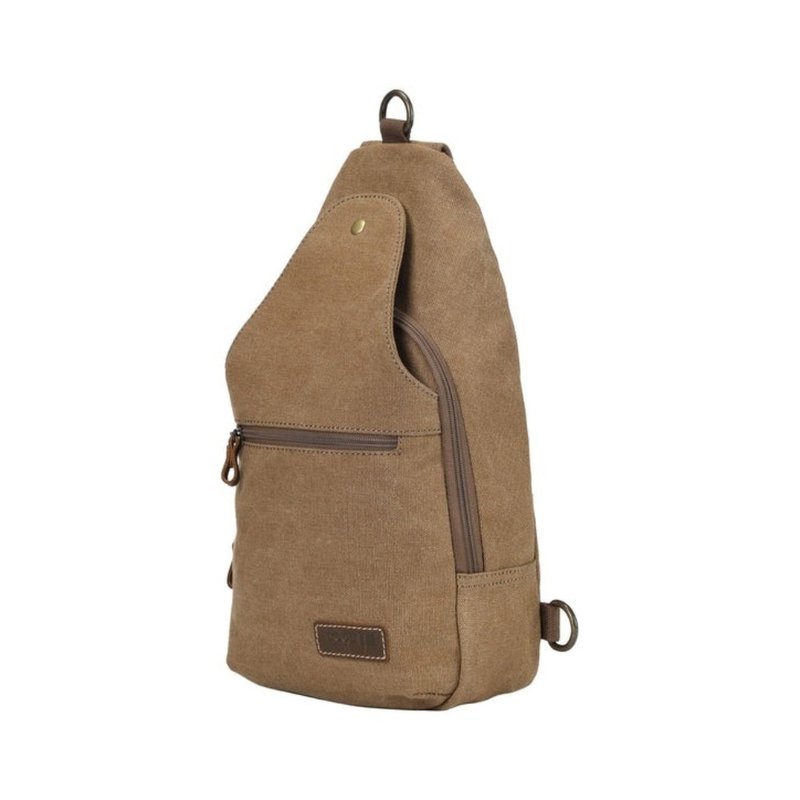 TRP0551 Troop London HERITAGE canvas cross-body bag (3 colors optional) - กระเป๋าแมสเซนเจอร์ - วัสดุกันนำ้ 