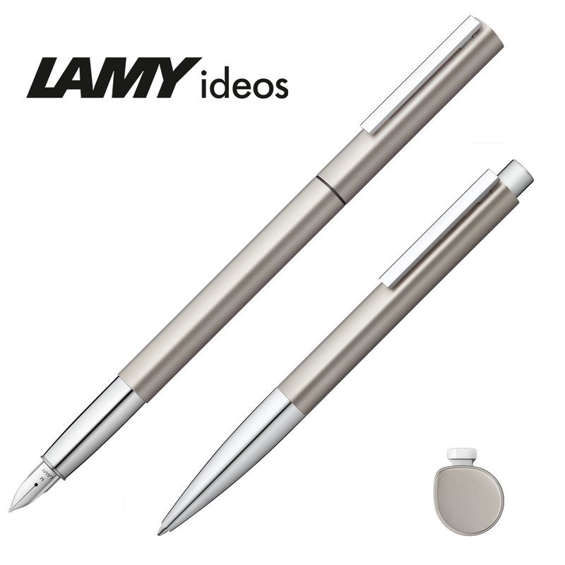 LAMY 原子筆 / Ideos 系列 - 香檳金 - 原子筆/中性筆 - 鋁合金 金色