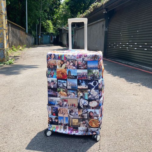 FunPrint 客製禮物 【客製化禮物】旅行照片 行李箱套