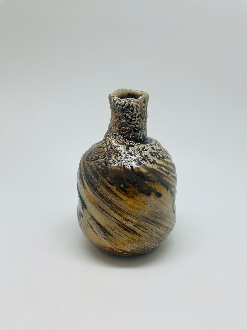 柴燒花器 - 陶藝/玻璃 - 陶 金色