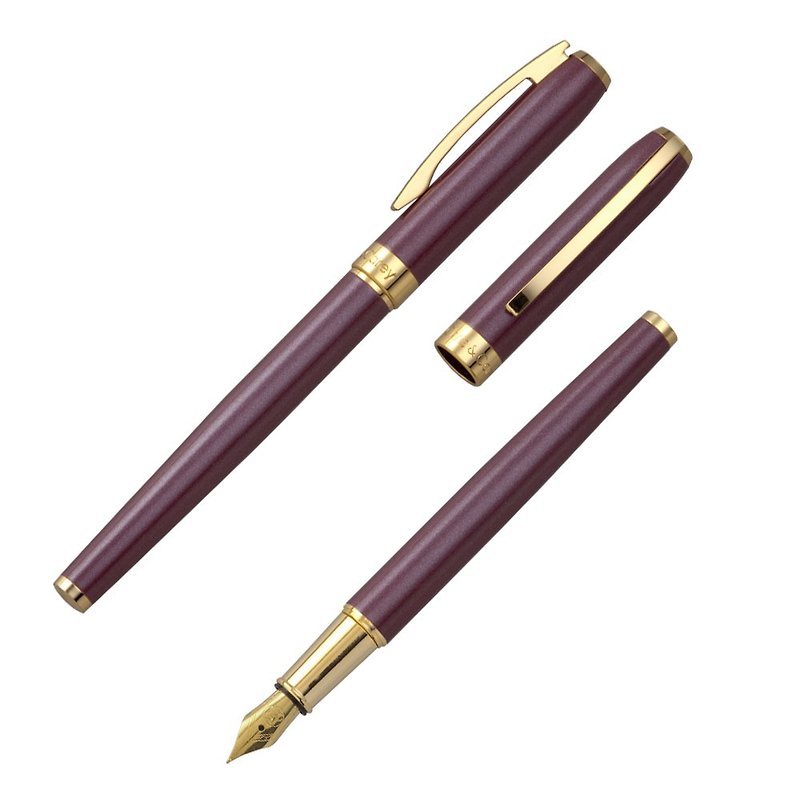 [Chris & Carey] Essence Essence Pen (Free lettering) / Azalea Red ESFP-10 - Fountain Pens - Other Metals 