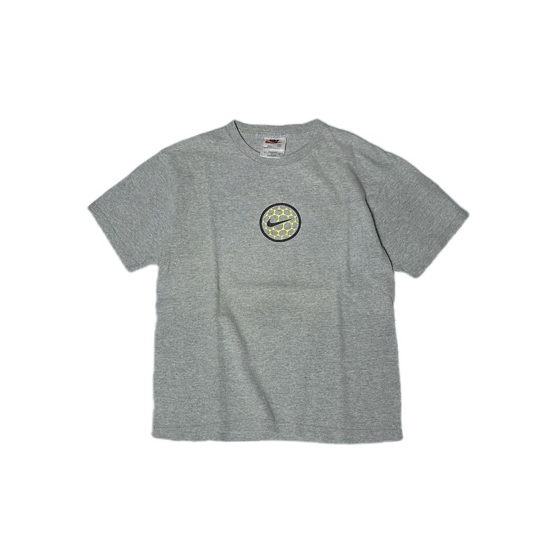 ビンテージ アメリカン ナイキ ロゴ デザイン柄 グレー スポーツ Tシャツ - Tシャツ メンズ - その他の素材 多色