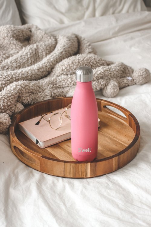 S'well Water Bottle Pink Topaz