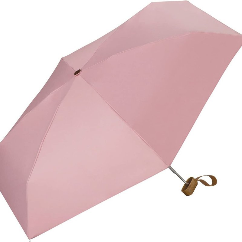 Inner and Outer Double Color Pocket Shrunk Umbrella - Pink - Umbrellas & Rain Gear - Waterproof Material Pink