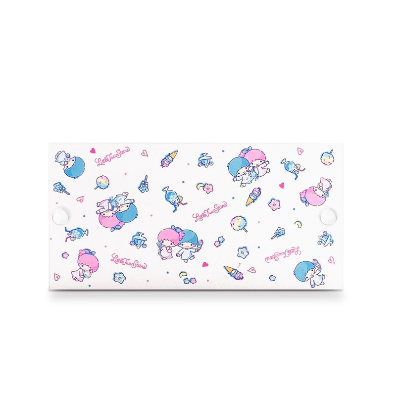 客製化禮物 MASKfolio 口罩套Sanrio  Little Twin Star -Pattern - 口罩/口罩收納套 - 紙 