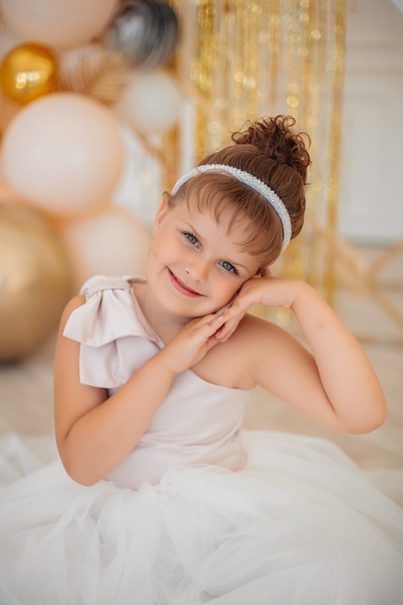 薄紗花蕾絲女孩連衣裙 適合婚禮 生日 音樂會等。 - 童裝禮服 - 其他材質 多色