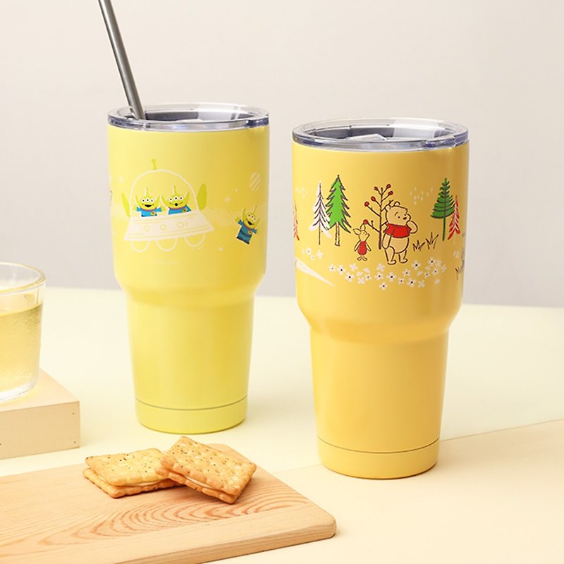 Disney Stainless Steel Icemaster Cup Insulation Cup Cool Cup 304 Stainless Steel Double Layer Vacuum Drink Cup - แก้ว - สแตนเลส หลากหลายสี