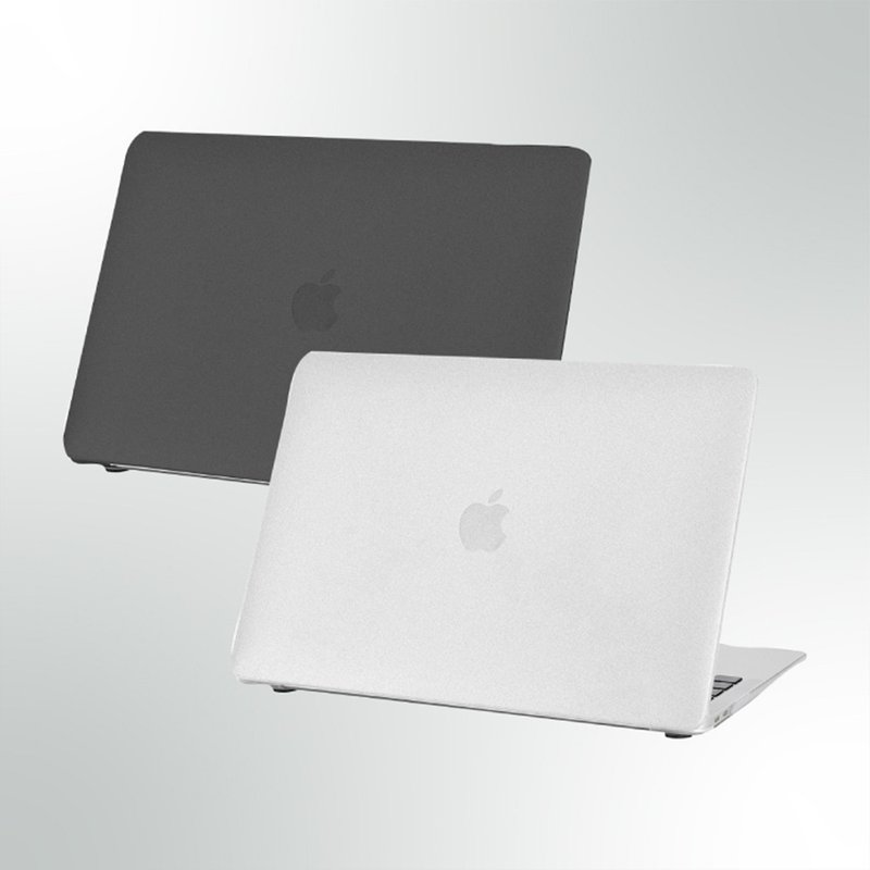 Macbook Air/Pro Laptop Protective Case Matte Ultra Thin Frosted Transparent Case - แกดเจ็ต - พลาสติก สีใส