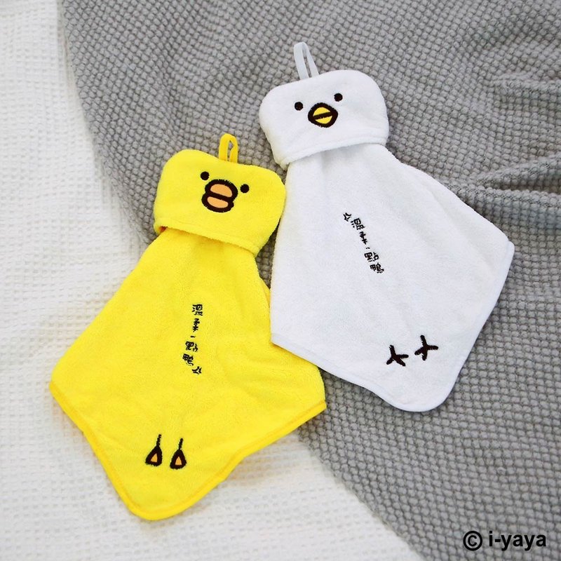 Retractable chicken and duck hand towels - Towels - Other Materials Multicolor