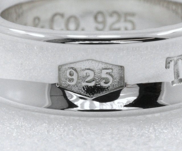 Tiffany & Co. シルバーリング 約9号 日本直送】ティファニー TIFFANY&Co. 1837 9号 リング・指輪