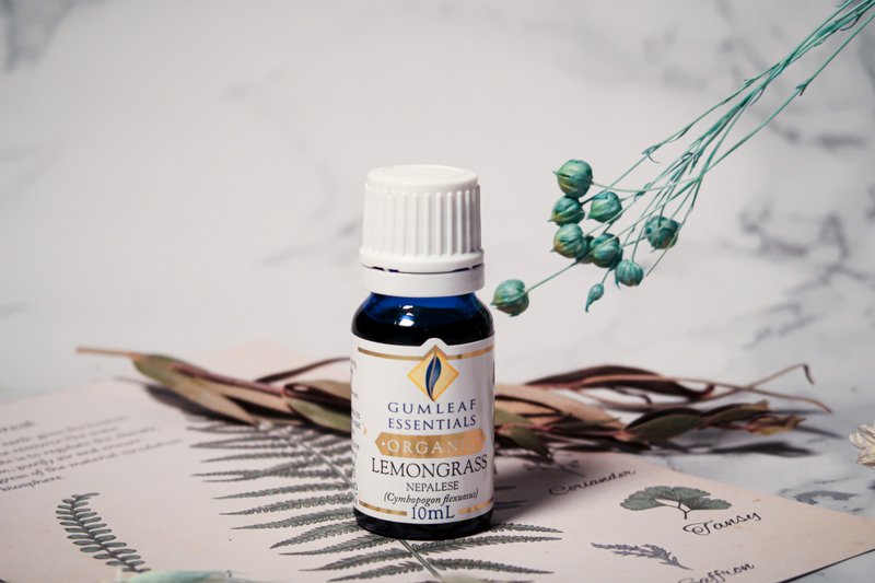 [Original in Australia] Organic Lemongrass Organic Lemongrass Essential Oil - น้ำหอม - น้ำมันหอม 