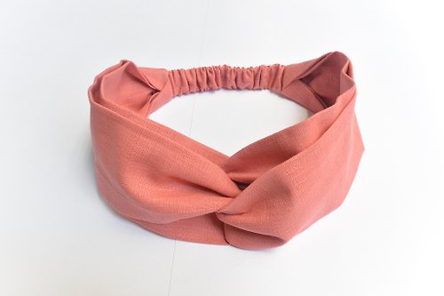 alma-handmade 鬆緊髮帶 - 粉紅