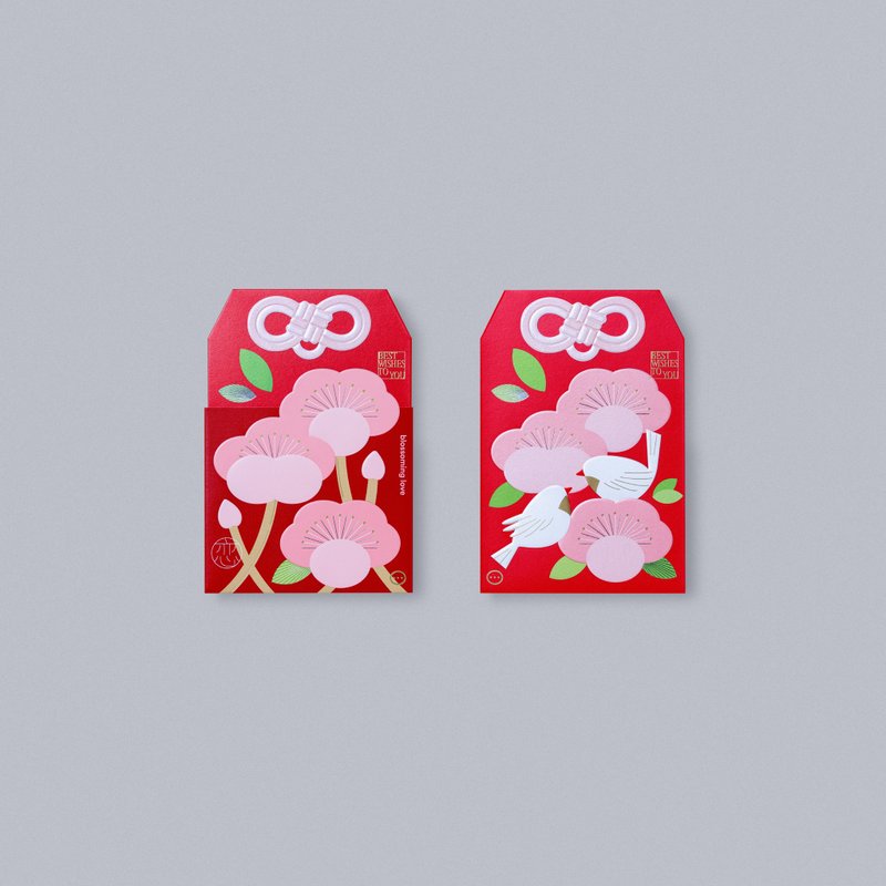 Omamori - Red Packet (6pcs) - ถุงอั่งเปา/ตุ้ยเลี้ยง - กระดาษ 