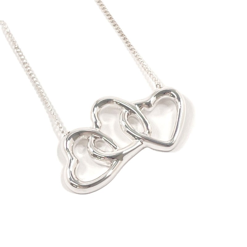 【日本直送 中古美品】ティファニー TIFFANY&Co. ネックレス ペンダント トリプルハート シルバー925 シルバー - 項鍊 - 純銀 銀色