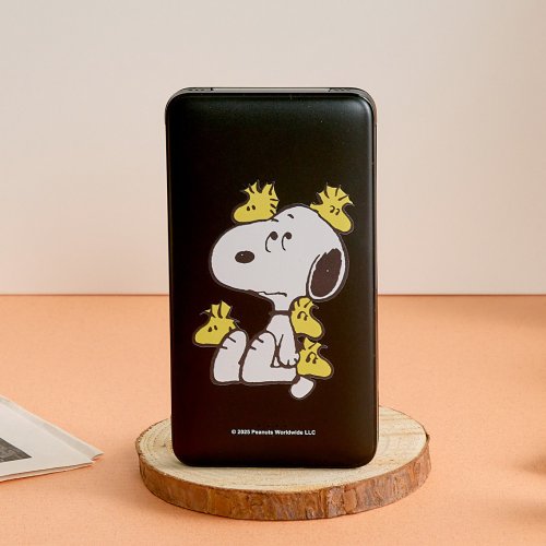 TOYSELECT SNOOPY史努比胡士託圍繞雙線快充10000mAh行動電源