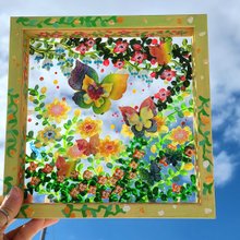 秋の絵 風景画 印象派 木 油畫 原作 原画 自然 外光 - ショップ