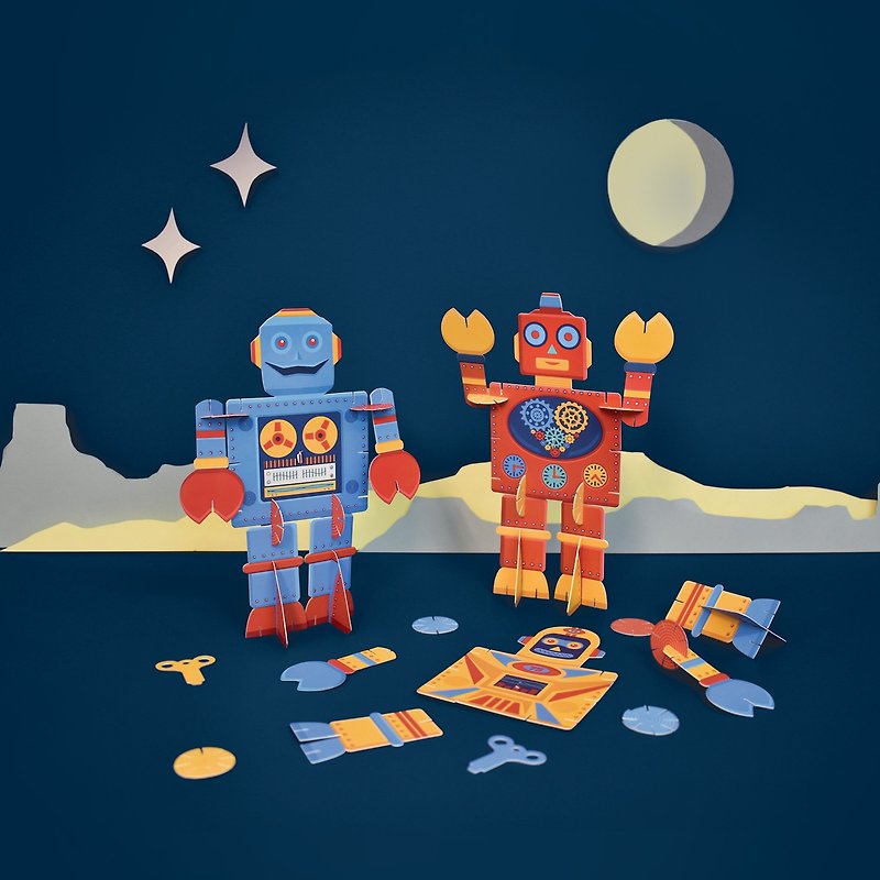 The Amazing Build-a-Bots - 寶寶/兒童玩具/玩偶 - 紙 