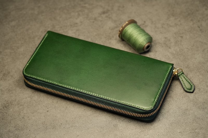 Zip Long Wallet - Wallets - Genuine Leather 