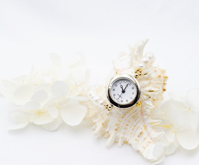 現在の真珠時計を大切に - ショップ Pink's Secret 腕時計 - Pinkoi