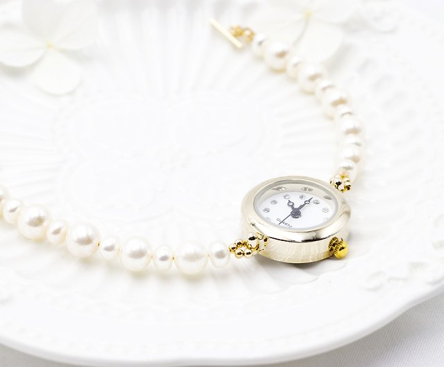 現在の真珠時計を大切に - ショップ Pink's Secret 腕時計 - Pinkoi