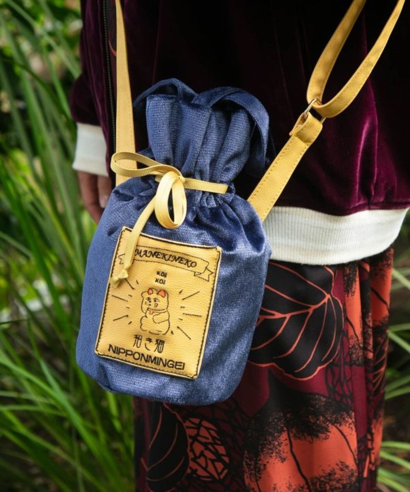【熱門預購】絨布刺繡托特包 小款 (3色) 7CRP5302 - 手提包/手提袋 - 棉．麻 