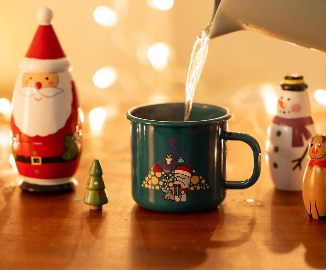Moai color-changing enamel cup-light up the Christmas tree - Shop Homesick  Cups - Pinkoi