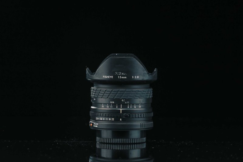 SIGMA FISHEYE 15mm F=2.8 FOR CANON FD #5895 #鏡頭 - 相機/拍立得/底片相機 - 其他金屬 黑色
