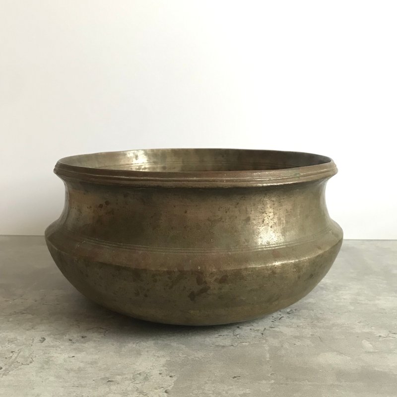中世紀古董頌缽 手工製作冥想瑜伽音療靜心頂輪開啟 Singing Bowl - 其他 - 其他金屬 