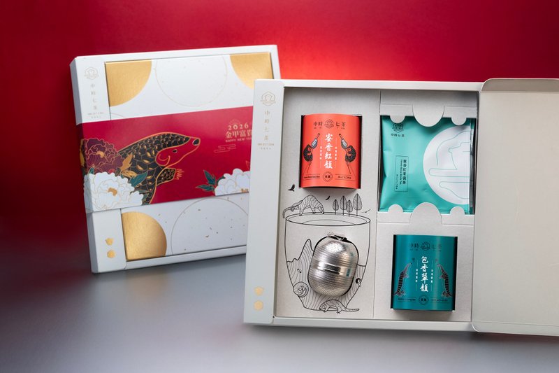 【金甲富貴】原味好TEA茶濾禮盒 - 茶葉/茶包/水果茶 - 植物．花 