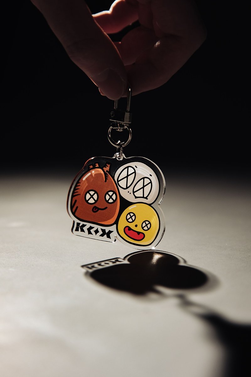 Krox x WenGraffiti Joint Charm You Don't Need to Say We Know Key Rings - Keychains - Acrylic Black