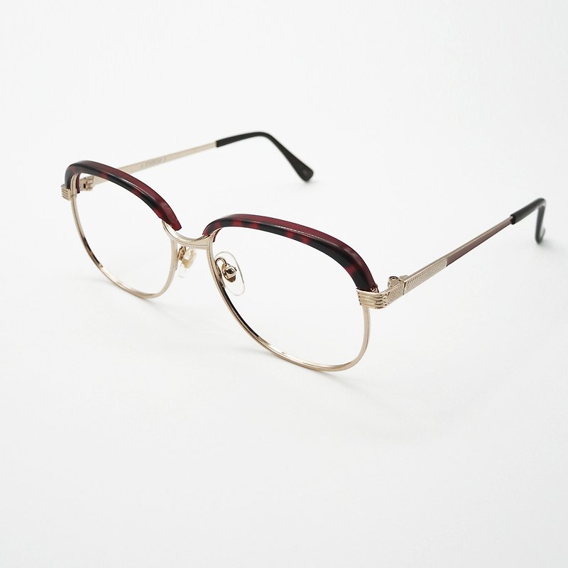 Monroe Optical Shop / Japan 90s Antique Glasses Frame no.A30 vintage - Glasses & Frames - Precious Metals Gold