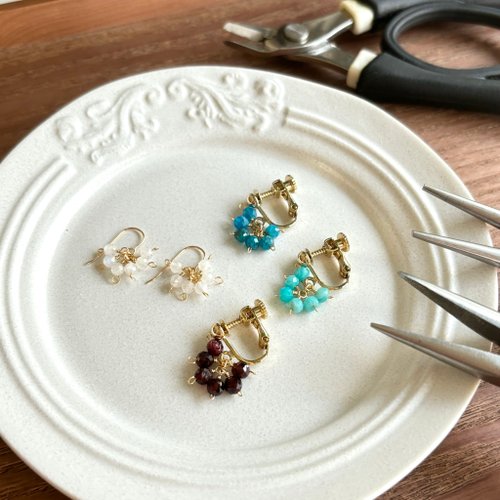 17select -Hina Jewelry- 【教學影片】日本講師14KGF天然石珠寶課程 基礎課２ / 含材料
