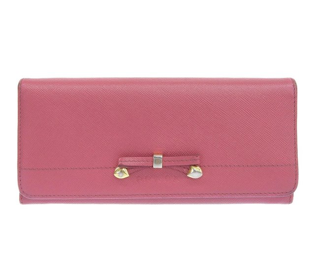 PRADA 長財布 リボン ピンク PRADA プラダ 長財布 リボン サフィアーノ