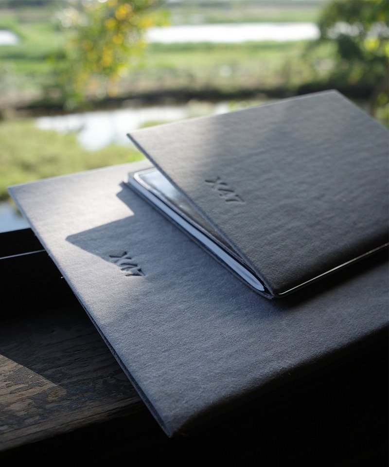 【Faux Leather】Size A6 | Interchangeable Journal | Stone. Single Track | x47 - Calendars - Plants & Flowers 