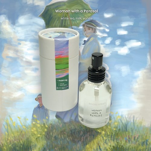 sleep-ing Artist Room spray Collection _ Woman with a parasol (Claude Monet) 100 ml.