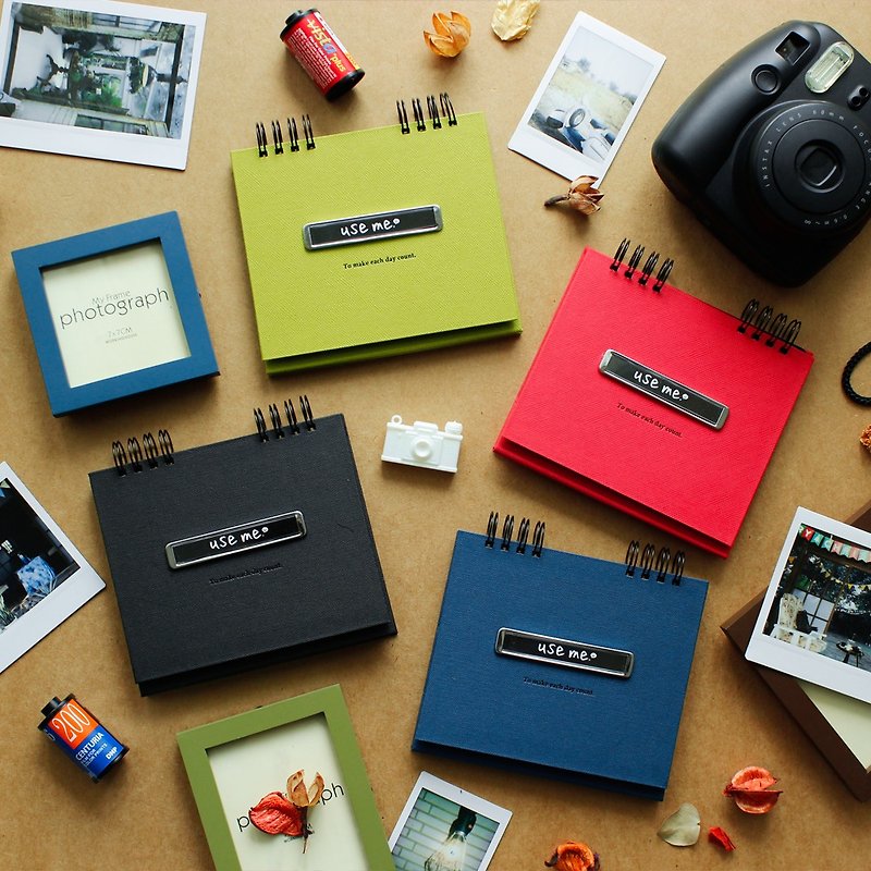 Use Me / Polaroid Desktop Photobook - フォトアルバム - 紙 カーキ