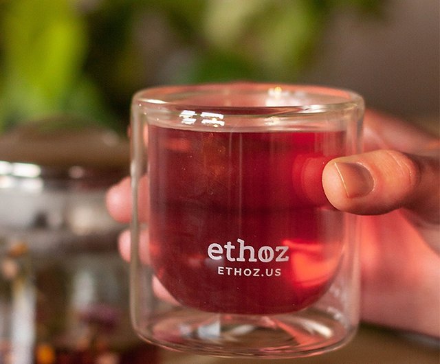 ethoz Double Wall Glass Cups
