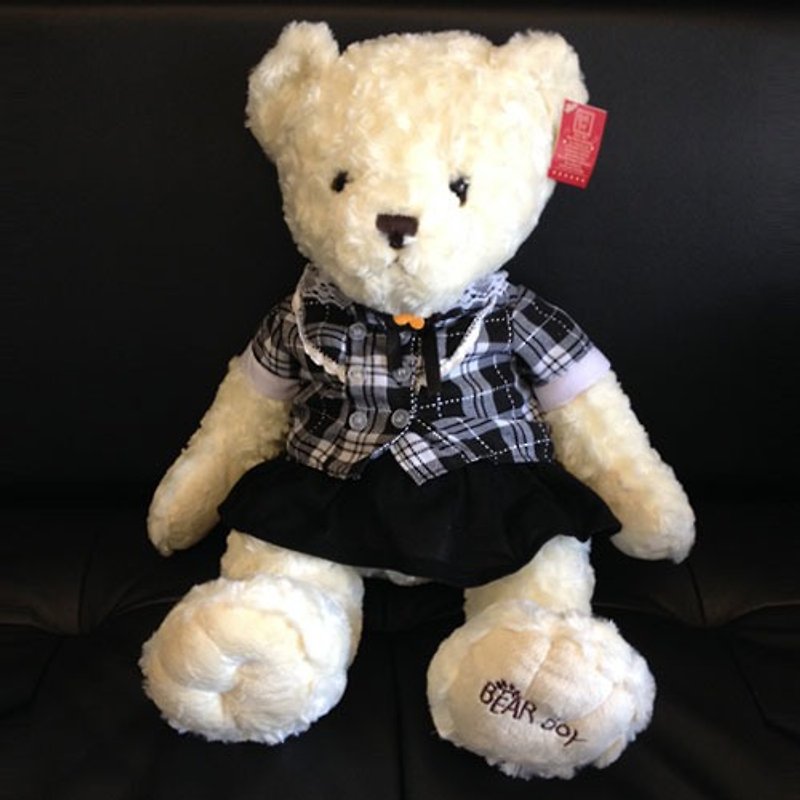 【BEAR BOY】50cm紳士風害羞熊-女生 - 公仔模型 - 其他材質 