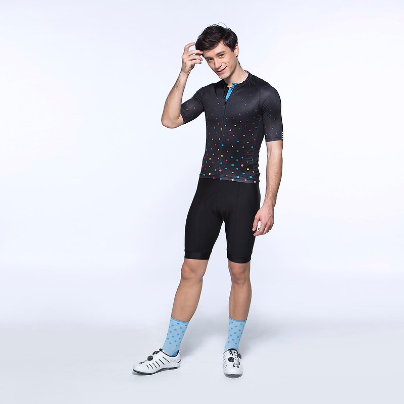 Catwalk Stretching Platform Series-DOT-Diandian-Male - Bikes & Accessories - Polyester Black