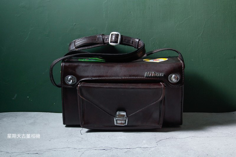 NIKON FB-17 original leather camera backpack