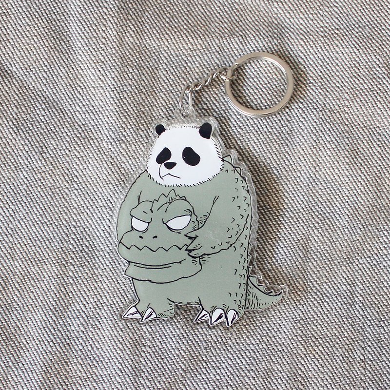 Acrylic Other - Keychain: Mascot Panda01