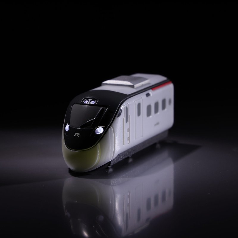All-in-one card | Taiwan Railway-EMU3000 / LED three-dimensional model - Gadgets - Plastic White
