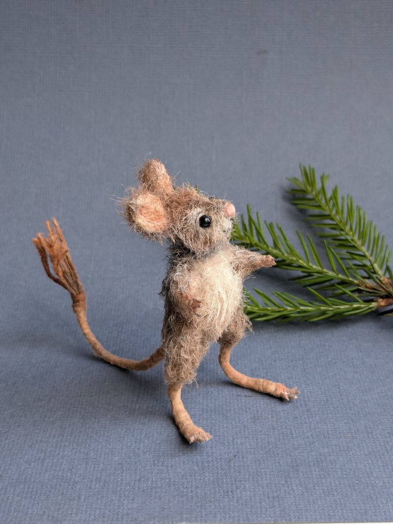 Jerboa Basil. - Stuffed Dolls & Figurines - Other Materials Brown