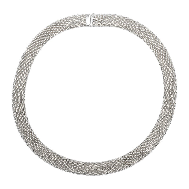 【日本直送】ティファニー TIFFANY&Co. サマセット ネックレス シルバー925 約87.3g【中古】Aランク - 項鍊 - 銀 銀色