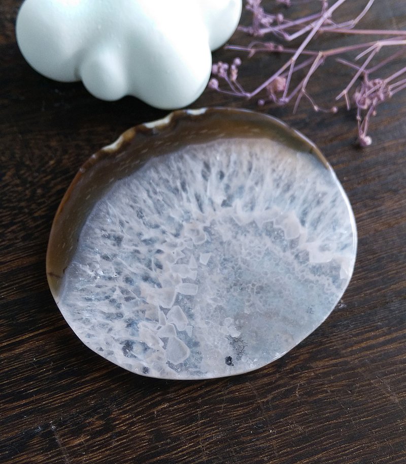 Agate 馬達加斯加產地 瑪瑙片 打磨件 擺設裝飾  擺件 天然礦石 - 擺飾/家飾品 - 其他材質 