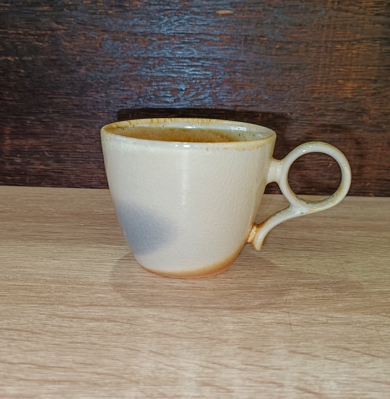柴燒無釉咖啡杯-鶯歌李玟叡 - 咖啡杯/馬克杯 - 陶 