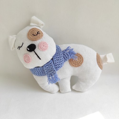 from Mari with love handmade toy dog, puppy, baby toy