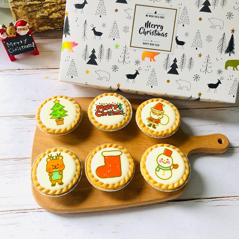 [Christmas exchange gift] cute Cousins Masji cheese tower - เค้กและของหวาน - อาหารสด 